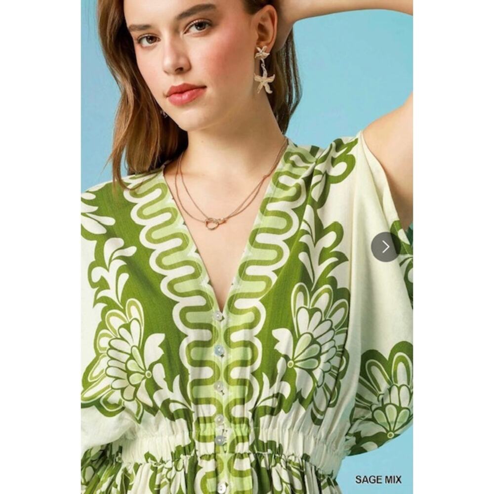 Umgee - Boho Elegance Maxi Dress - Small - Picture 2 of 6